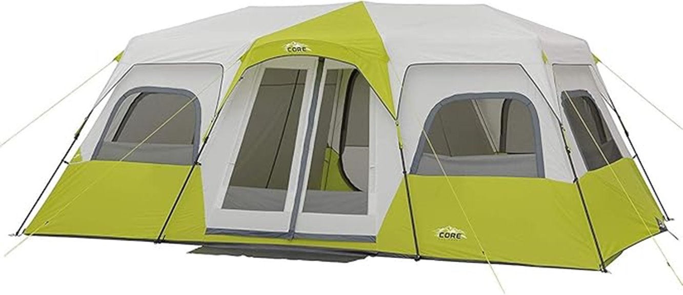 large multi room cabin tents