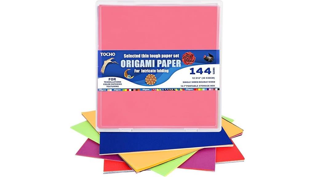 large origami paper set