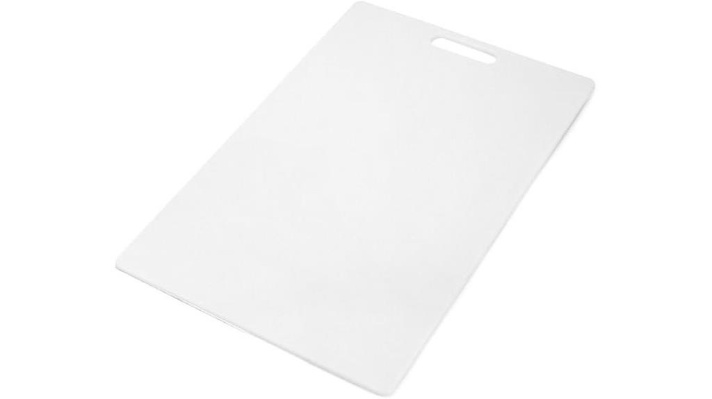 large plastic cutting board