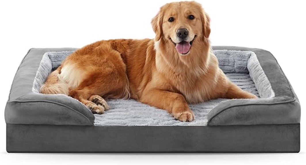 large removable cover bed