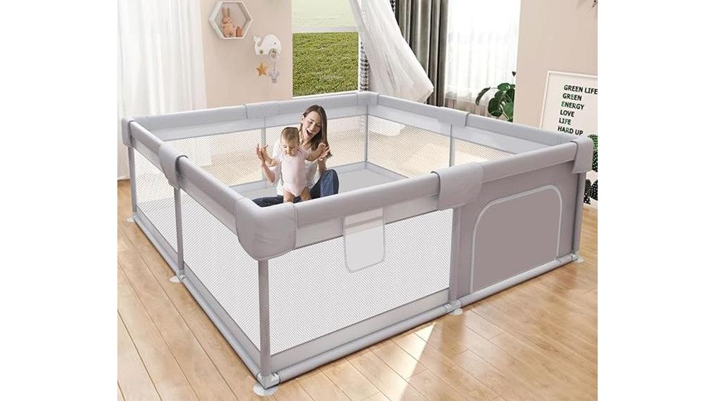 large versatile baby playpen