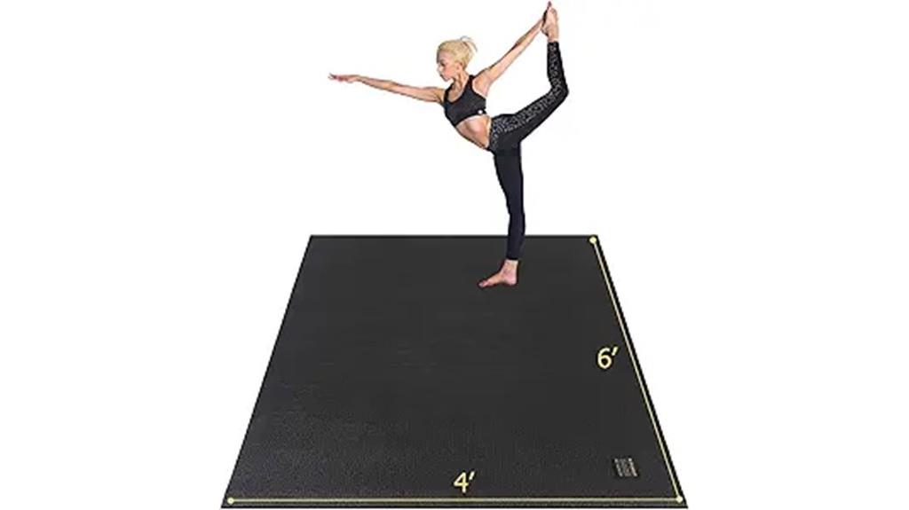large yoga mat sizes