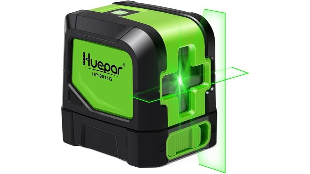 laser level with magnetic base