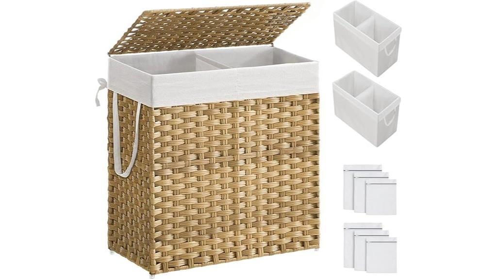 laundry hamper with lid