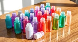 leak proof travel toiletry bottles