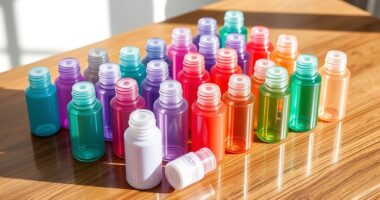 leak proof travel toiletry bottles