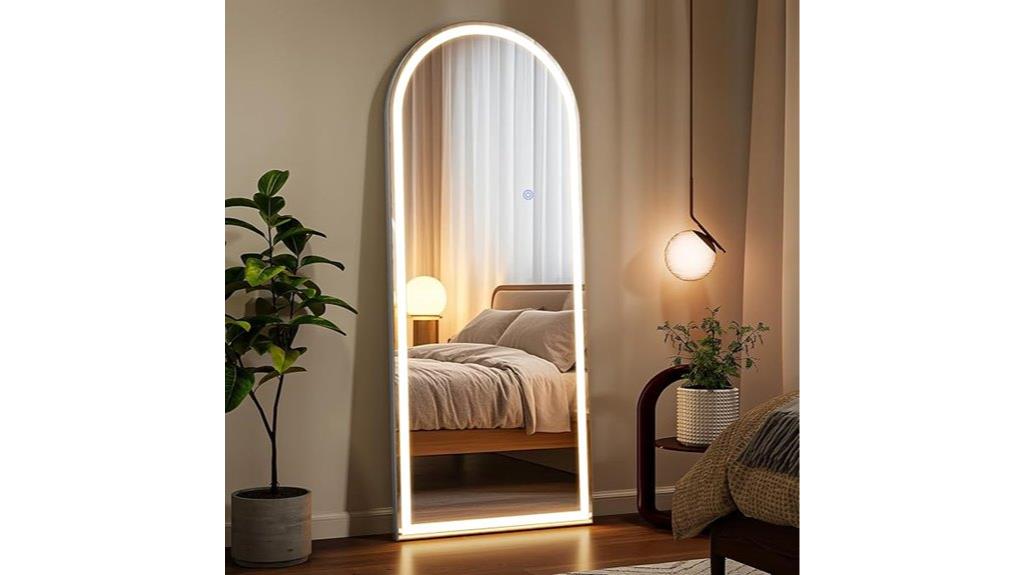 led mirror with dimming