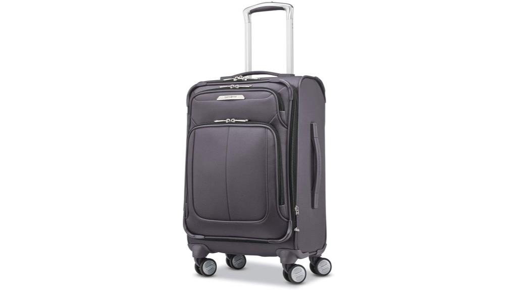 lightweight expandable spinner luggage