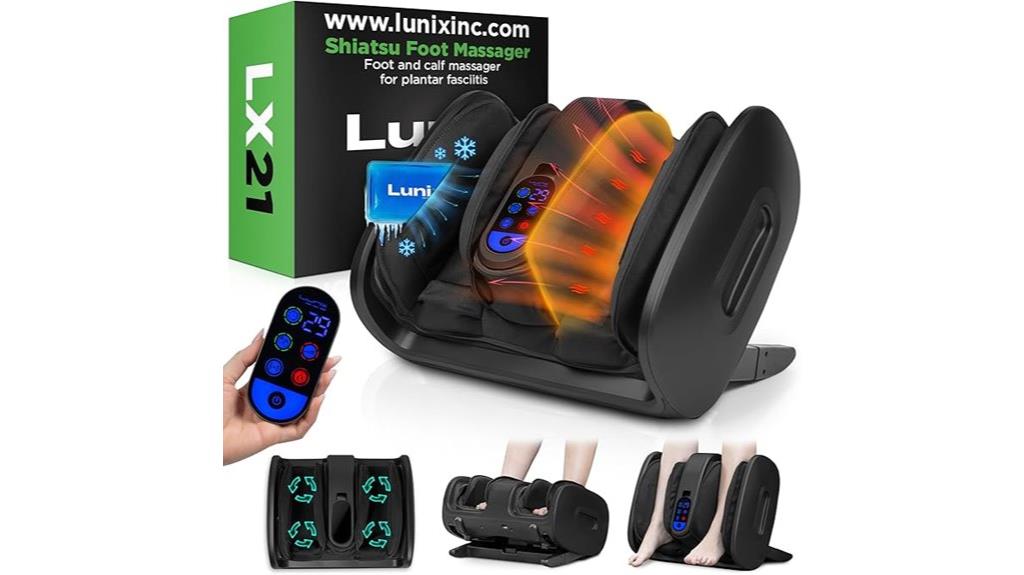 lunix lx21 remote massager