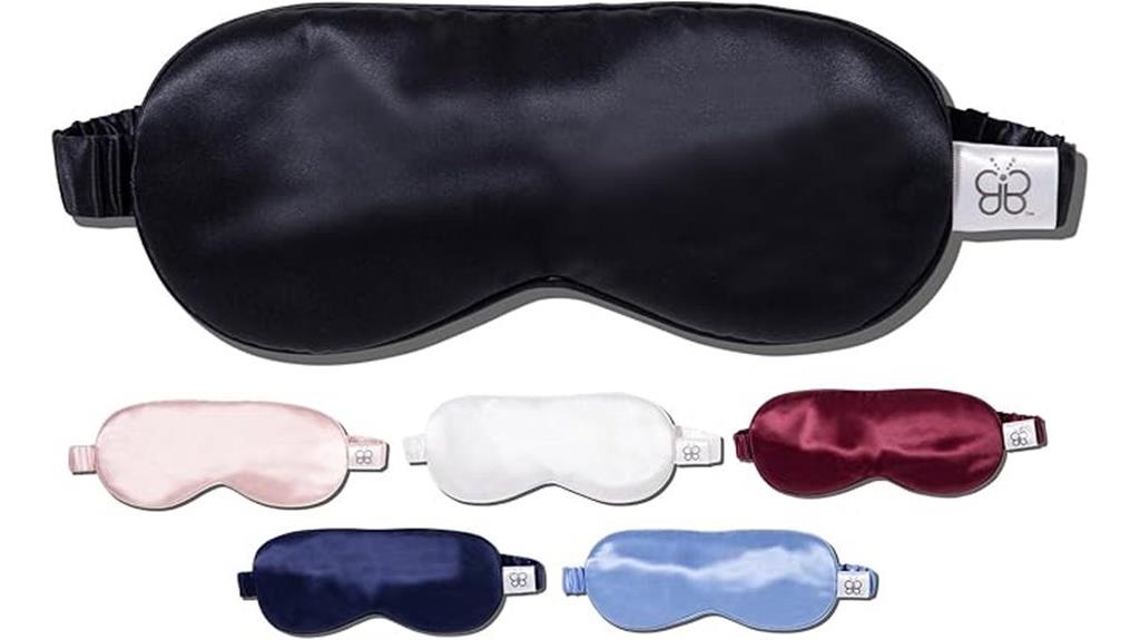 luxurious silk sleep mask