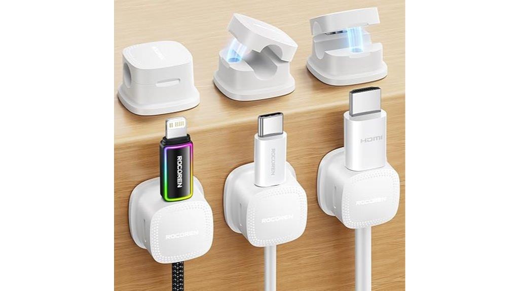 magnetic cable organizer clips