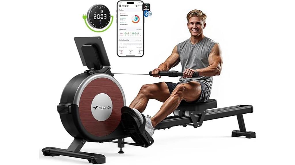 magnetic resistance home rowing