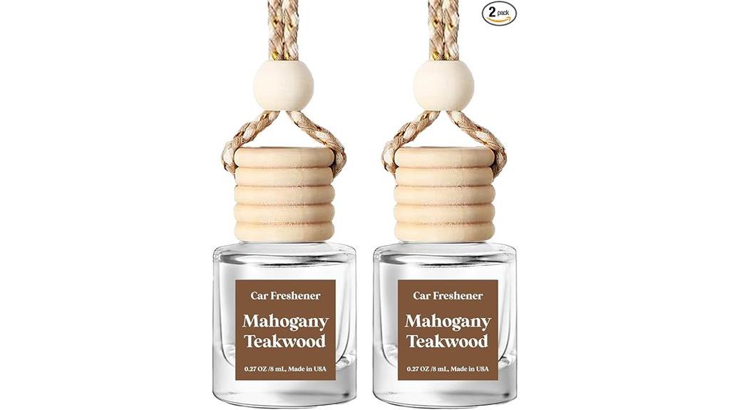 mahogany teakwood car diffuser