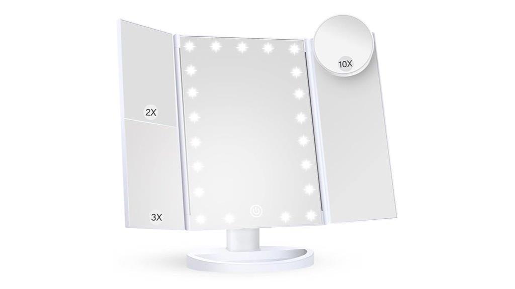 makeup mirror with lights