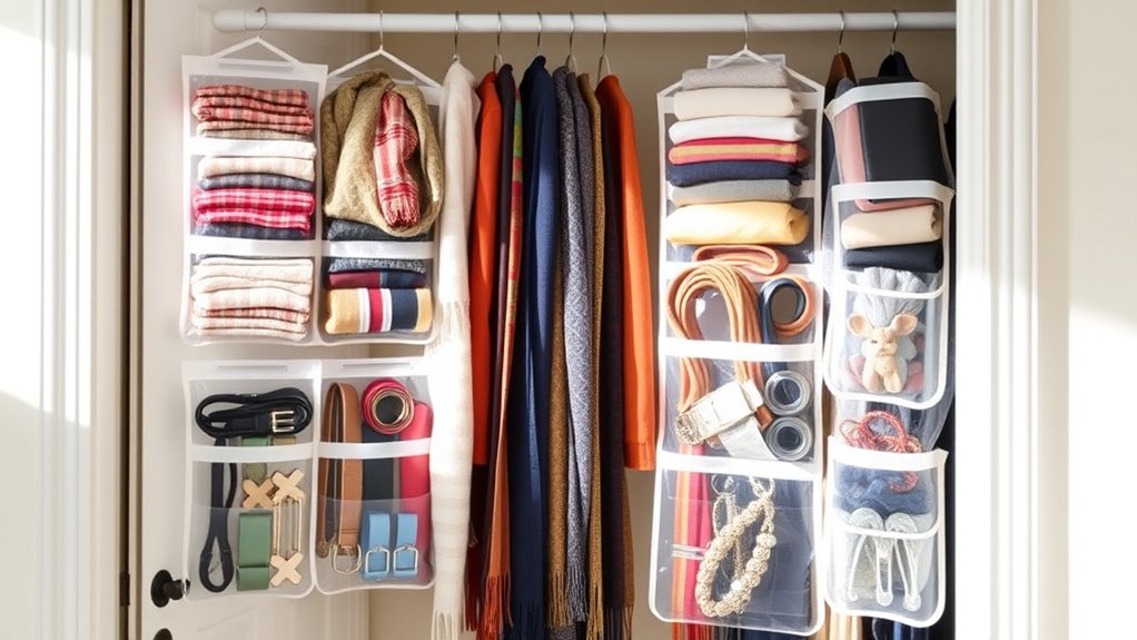 maximize door storage space