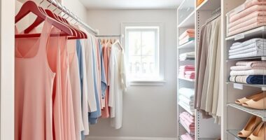 maximize small closet space