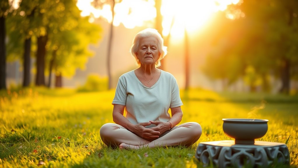 meditation lowers cortisol levels