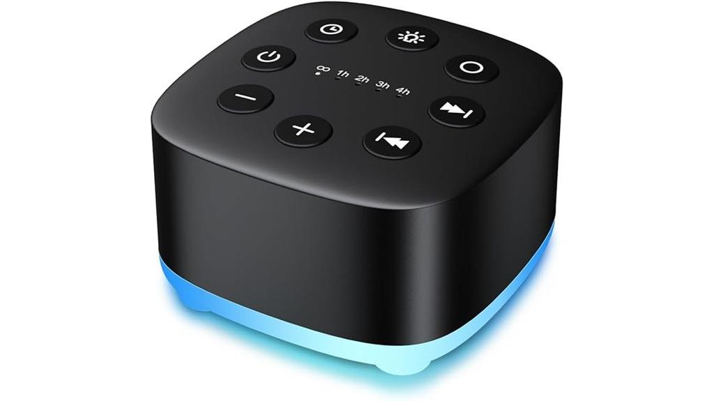 meditation noise machine with night light