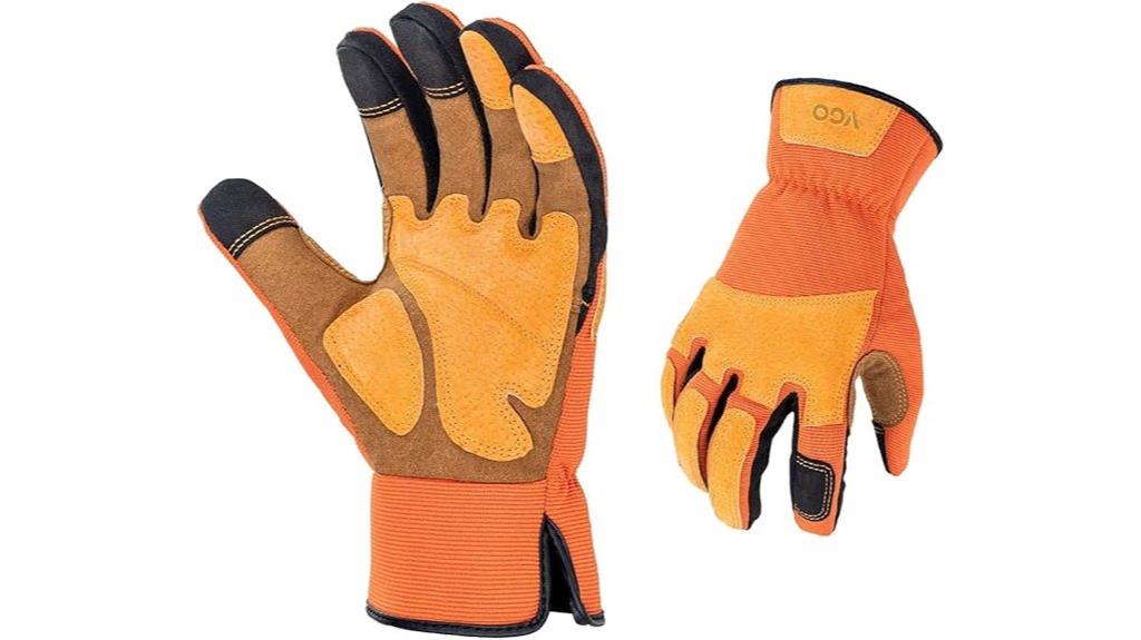 men s gardening glove set