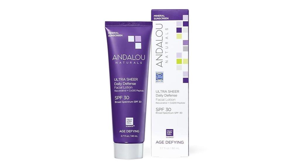 mineral spf 30 sunscreen