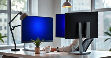minimize screen time and take breaks