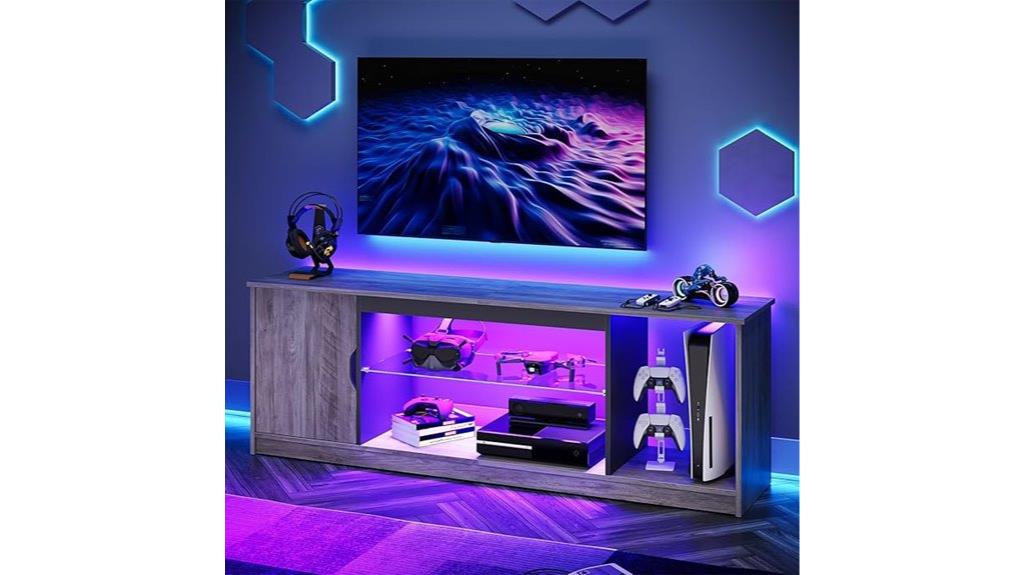 modern led tv stand