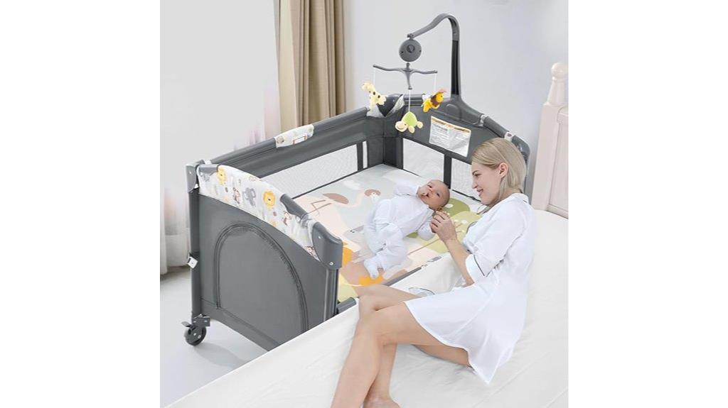 multi functional baby crib set
