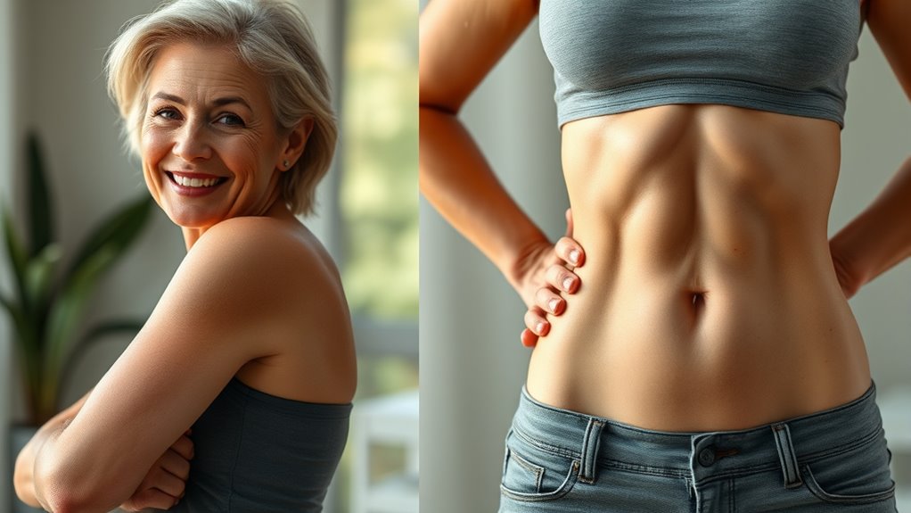 muscle loss and fat gain