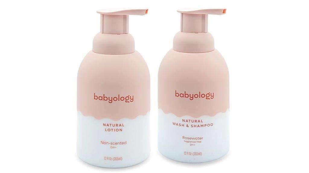 natural baby skincare set