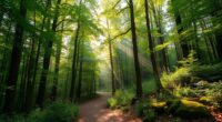 nature helps reduce stress