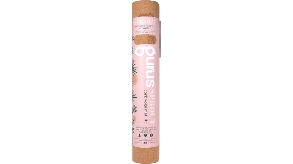 non slip cork yoga mat