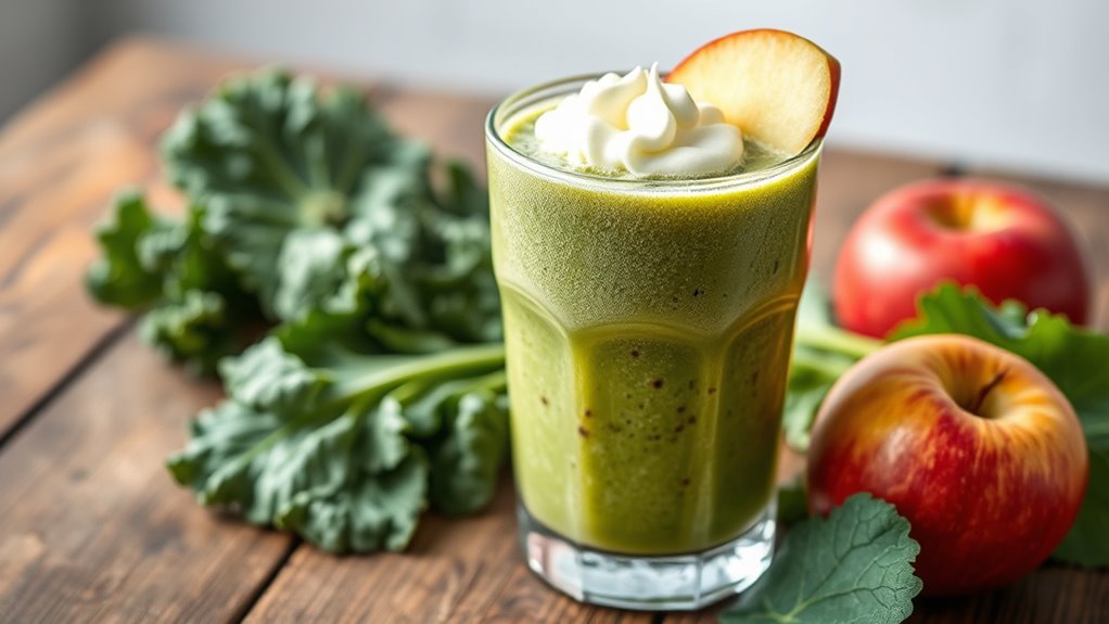 nutrient rich green smoothie