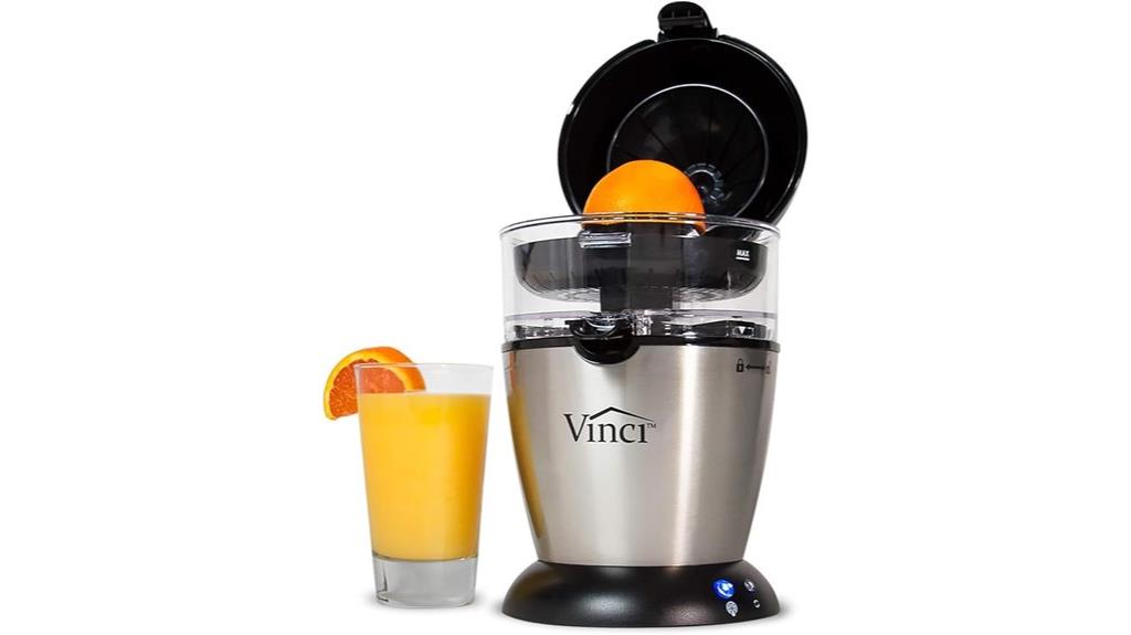 one button citrus juicer