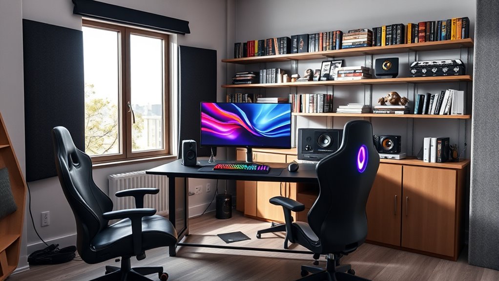 optimal gaming room environment