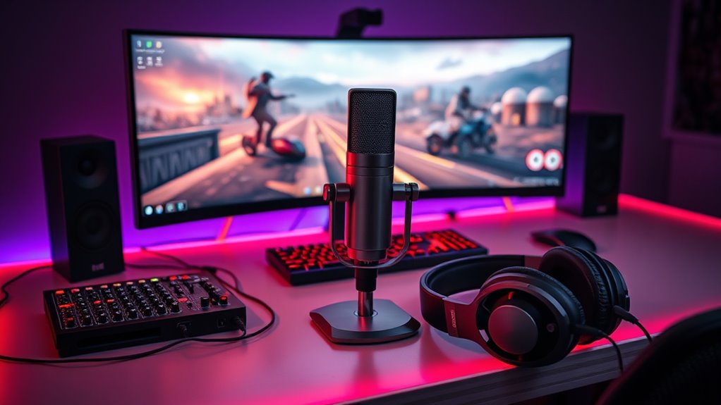 optimal microphone and soundproofing