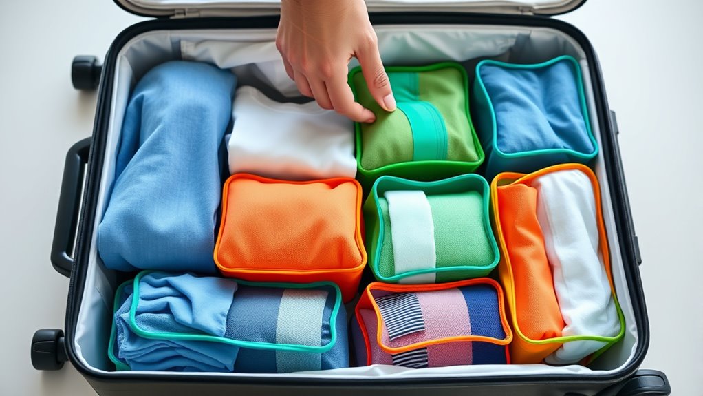 organize clothing for quick access