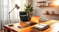 organize furnish optimize workspace