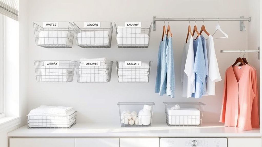 organized laundry space solutions