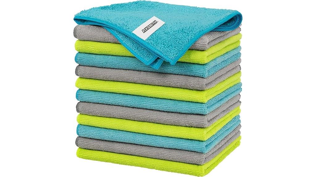 pack of 12 microfiber cloths