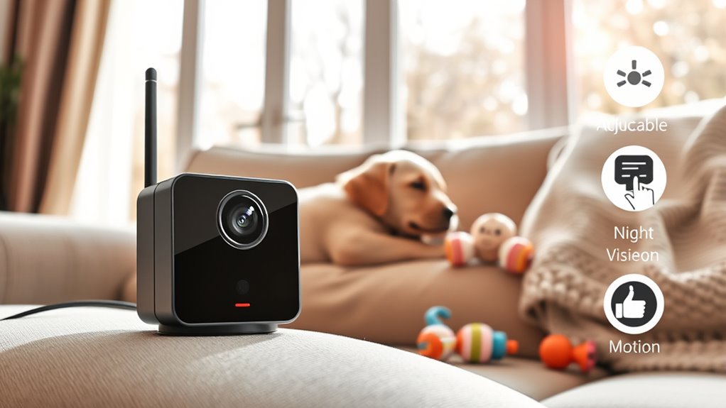 pet camera feature considerations