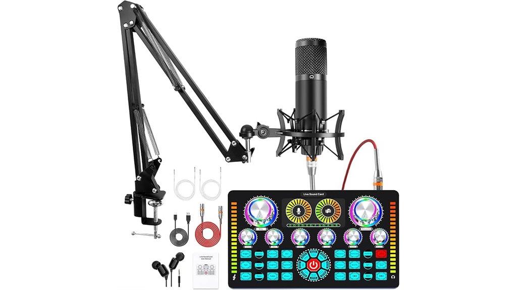 podcast gear with interface