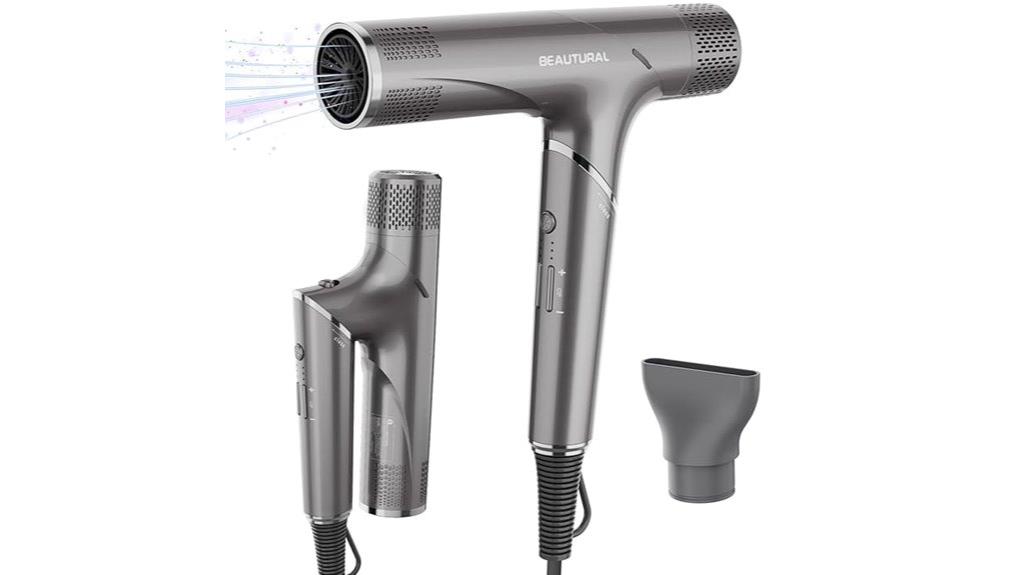 portable 1600w travel hair dryer