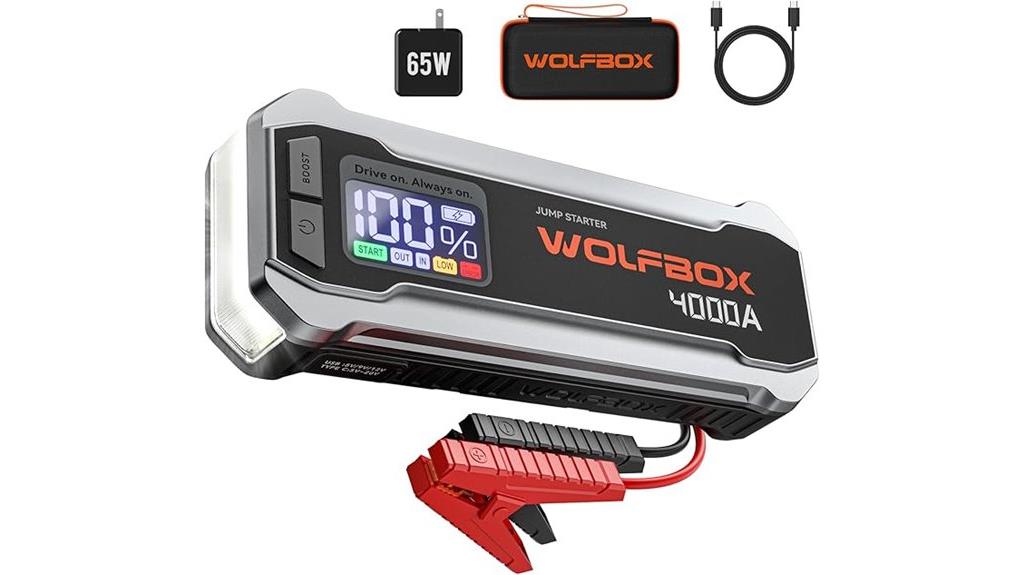 portable car jump starter