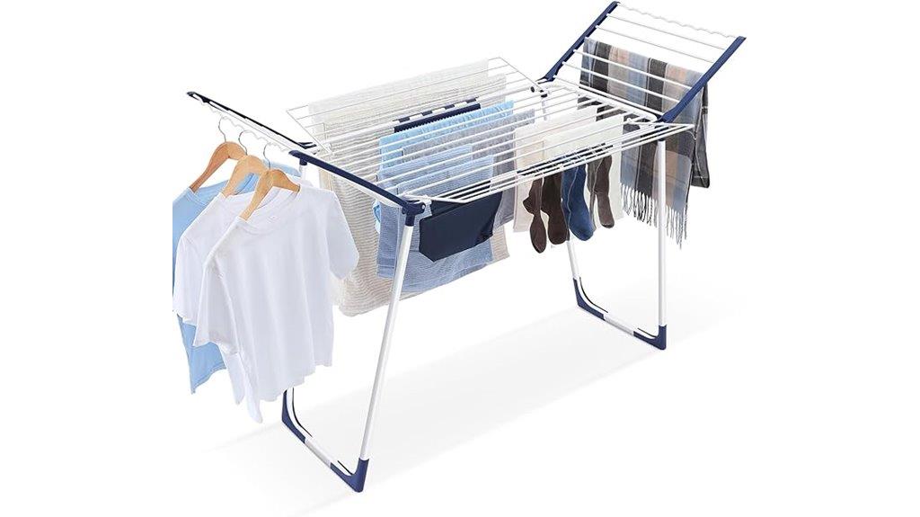 portable foldable clothing rack