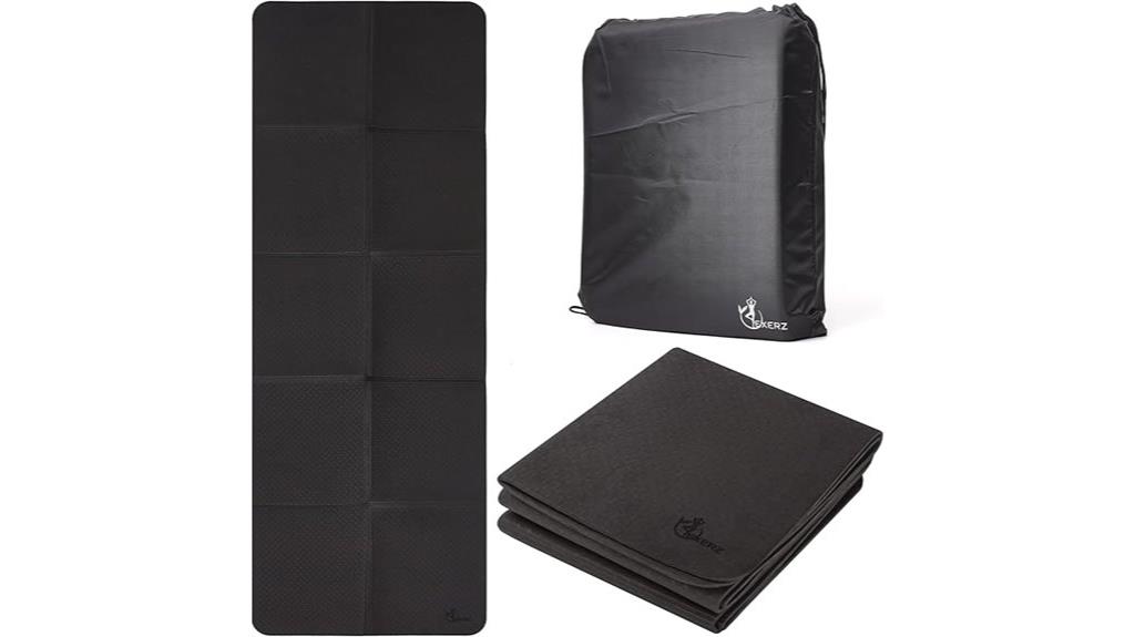 portable foldable yoga mat
