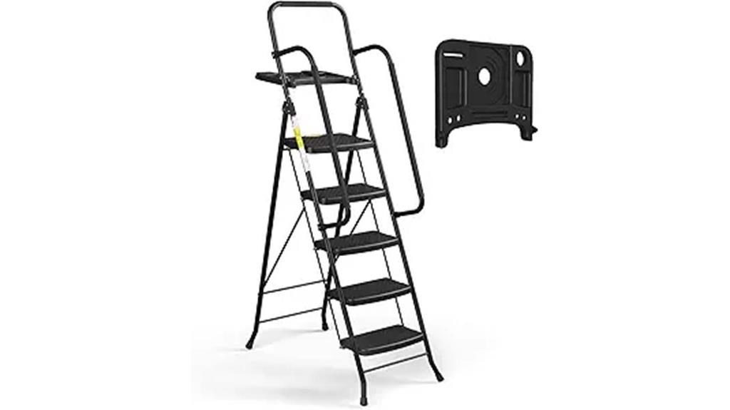 portable folding step stool