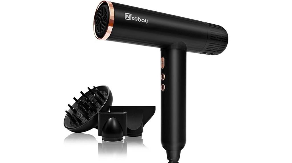 portable ionic hair dryer