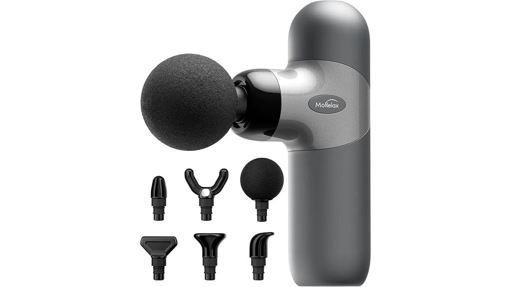 portable multi head muscle massager