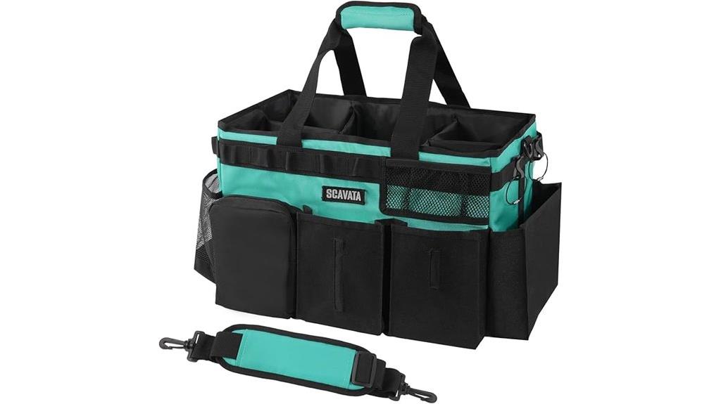 portable organizer with compartments