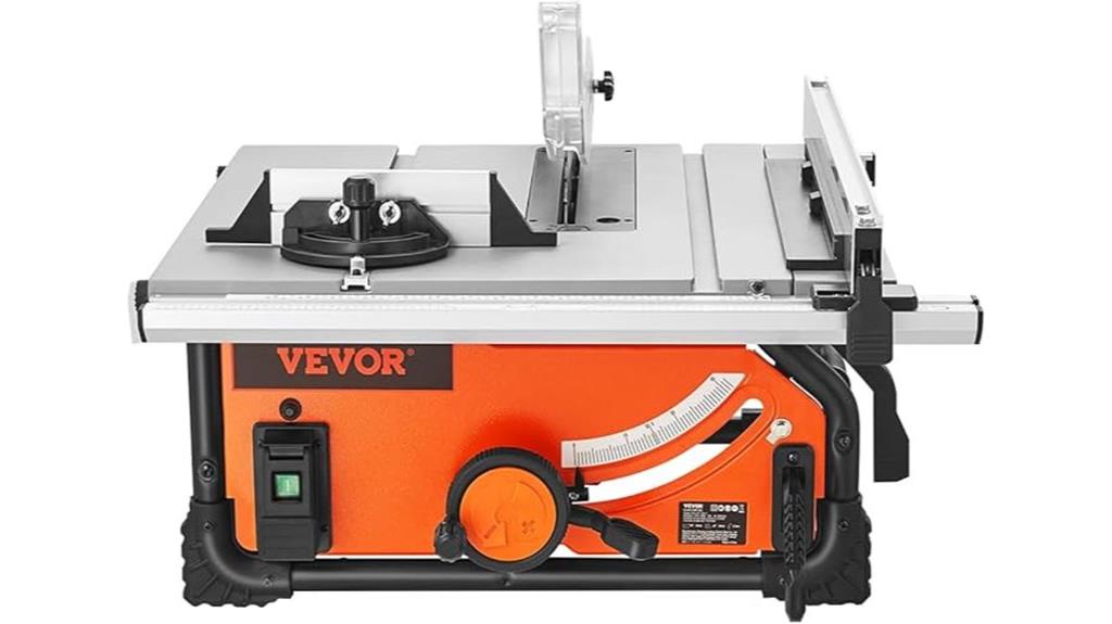 portable saw with dust port